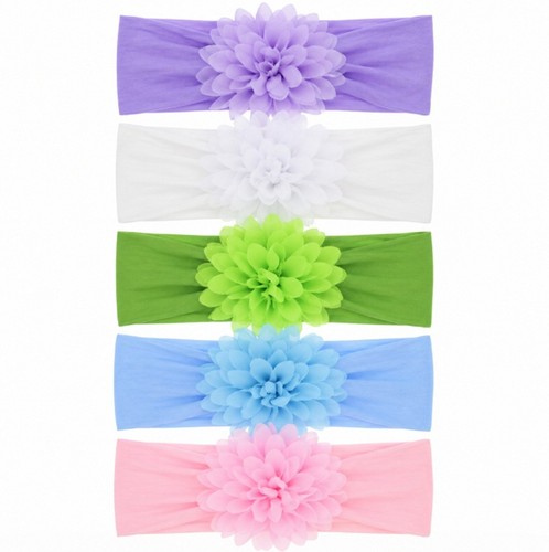 5pz fasce turbante bambina - fasce,